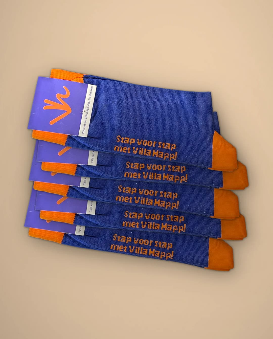 Stap voor Stap sokken · 5-pack Villa Happ